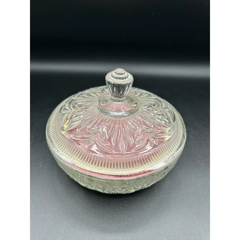 VTG Avon Crystalique Beauty Container Timeless